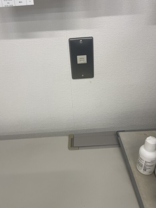 LAN工事完成状態